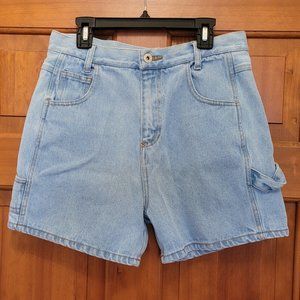 Vintage DENIMOODZ Girls Shorts Carpenter Sz 16